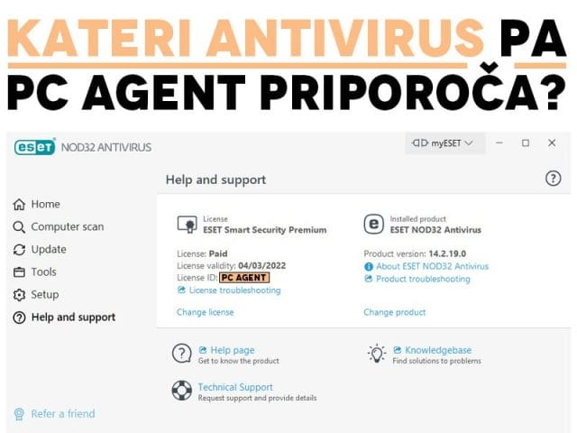 PC Agent priporoca Eset Nod32 Antivirus PC Agent priporoca Eset Nod32 Antivirus