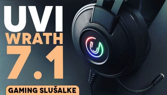 Gaming Slusalke Uvi Wrath 7.1 Surround Gaming Slusalke Uvi Wrath 7.1 Surround