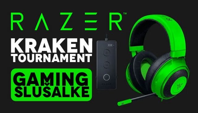 Razer Kraken Tournament Gaming Slusalke z Mikrofonom Razer Kraken Tournament Gaming Slusalke z Mikrofonom