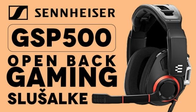 Sennheiser GSP500 Gaming Slusalke Sennheiser GSP500 Gaming Slusalke