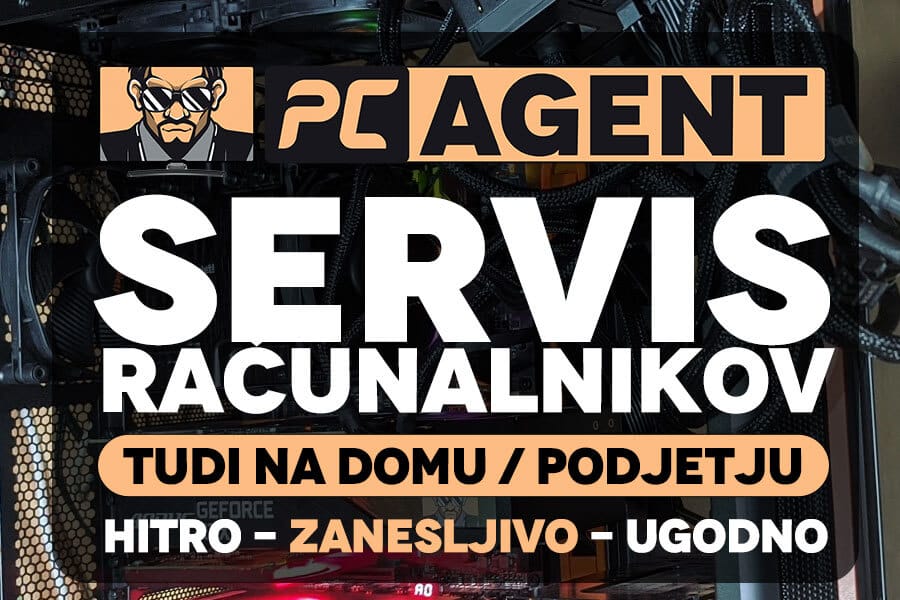 Servis Računalnikov PC Agent – Servis na domu ali na daljavo