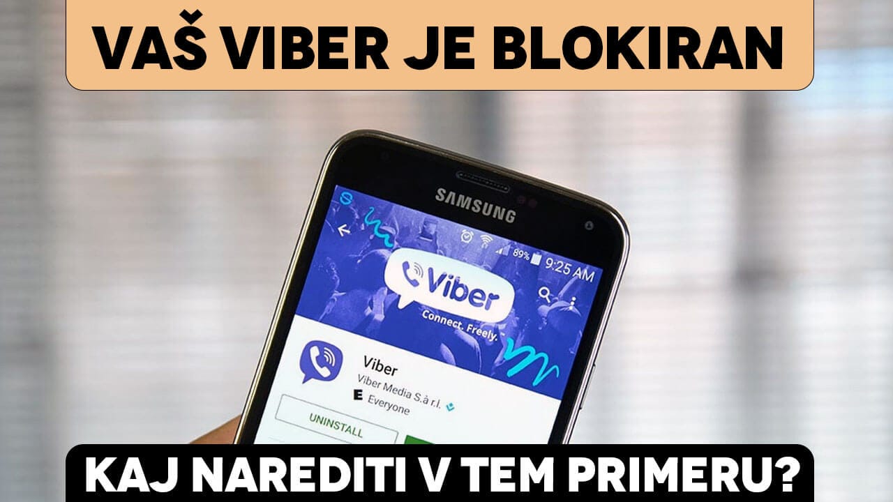 Vaš viber je blokiran. Kaj narediti v tem primeru?