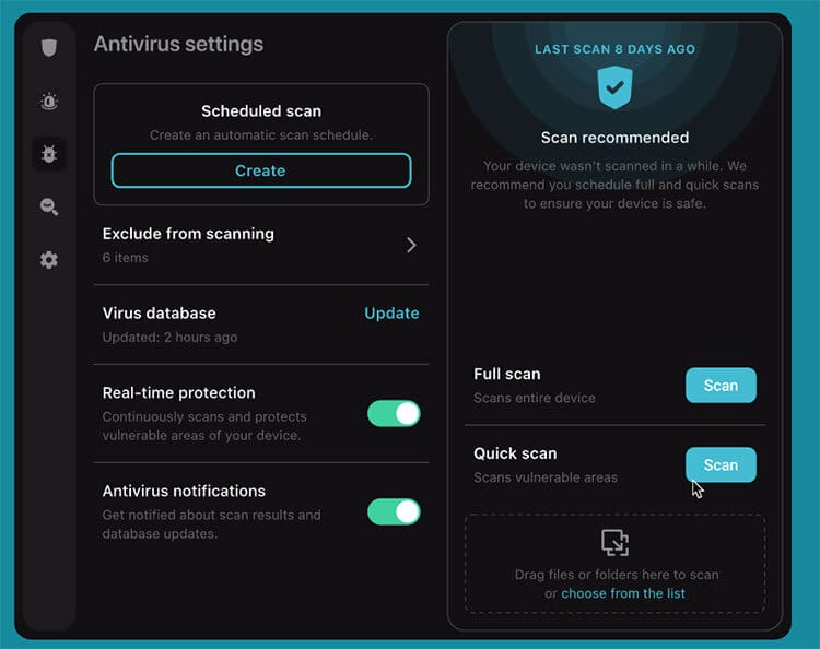 Surfshark VPN Antivirus