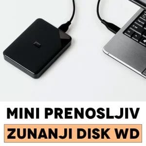 Prenosljiv WD Elements SE Zunanji trdi disk