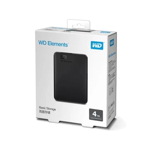 WD Elements SE Trdi Disk zunanji 4tb package