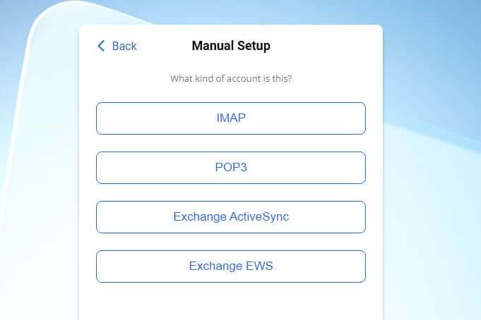 Manual setup prijava v pošto siol telemach a1