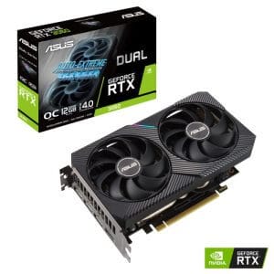 asus dual geforce rtx 3060 v2 oc 12gb gddr6 graficna kartica