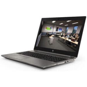 Obnovljeni prenosnik 156quot HP Zbook 15 G6 i7 9850H 16GB SSD1TB 1920x1080 WLAN BT CAM FP T2000 Win 10 Pro CMAR SLO gravura 36m garancije