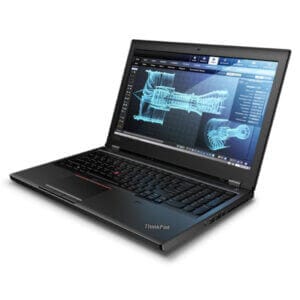 Obnovljeni prenosnik 156quot Lenovo ThinkPad P52 i7 8850H 16GB SSD512GB 1920x1080 WLAN BT CAM FP P1000 WIN 10 Pro CMAR tipkovnica tujaprilozene nalepke