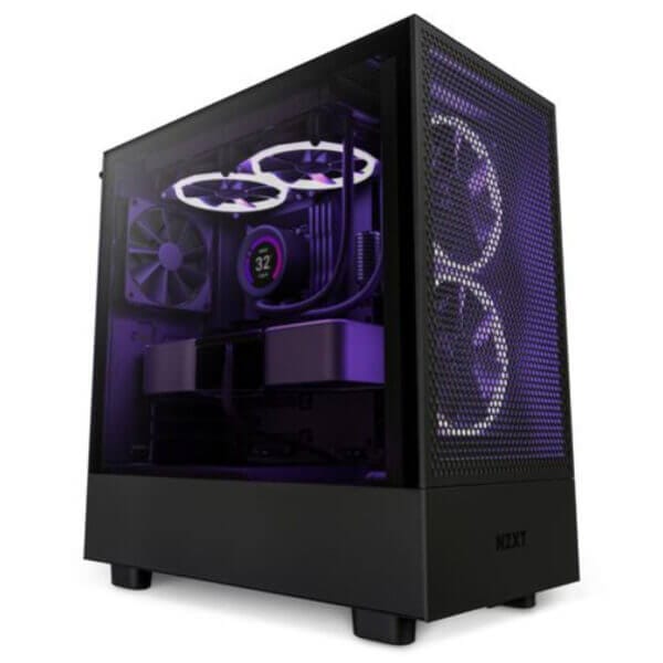 Ohišje NZXT H5 Flow MidiATX - črna CC-H51FB-01