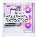 Ohisje Phanteks NV5 TEMPERED GLASS D ATX bela RGB 1