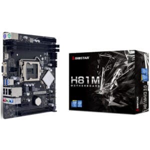 Osnovna plošča 1150 Biostar H81MHV3 3.0 DDR3 VGA HDMI 2x USB 3.0