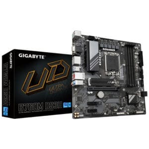 Osnovna plošča 1700 GigaByte B760M DS3H microATX 1xVGA 1xHDMI 2.0 2xDisplayPort 1.2