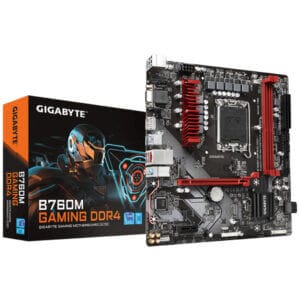 Osnovna plošča 1700 GigaByte B760M Gaming microATX VGA HDMI DisplayPort DDR4 (B760M GAMING DDR4)