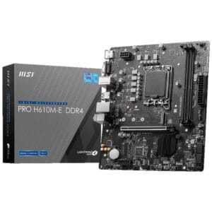 Osnovna plosca 1700 MSI PRO H610M E microATX VGA 1xHDMI 1.4