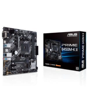 Osnovna plošča AM4 Asus PRIME B450M-K II microATX M.2 VGA DVI HDMI