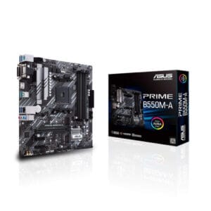 Osnovna plošča AM4 Asus PRIME B550M-A microATX VGA DVI HDMI