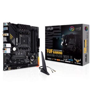 Osnovna plošča AM4 Asus TUF GAMING B550M-PLUS WIFI II  microATX 1xHDMI 2.1 1xDisplayPort 1.4