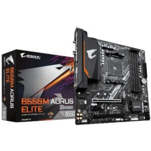 Osnovna plosca AM4 GigaByte B550M AORUS ELITE microATX DVI D HDMI