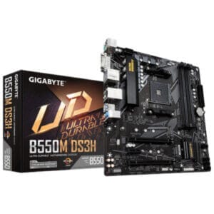 Osnovna plosca AM4 GigaByte B550M DS3H microATX 1xDVI D 1xHDMI 2.1 1xDisplayPort 1.4