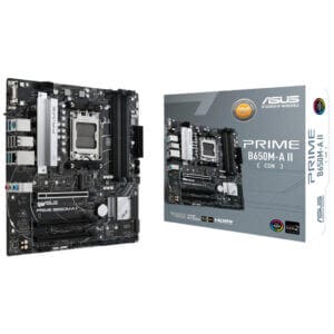 Osnovna plošča AM5 Asus PRIME B650M-A II microATX 1xVGA 1xHDMI 1xDisplayPort