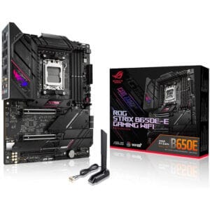 Osnovna plošča AM5 Asus ROG STRIX B650-E GAMING WIFI ATX 1xHDMI 2.1 1xDisplayPort 1.4