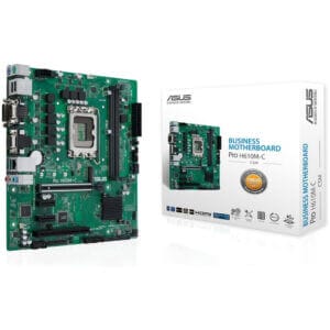 Osnovna plošča 1700 ASUS PRO H610M-C-CSM DDR5 PCI 32bit COM VGA DVI-D HDMI DisplayPort (90MB1AT0-M0EAYC)