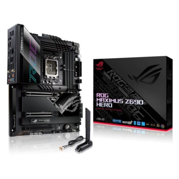 Osnovna plošča 1700 ASUS ROG MAXIMUS Z690 HERO  4xDDR5 5xM.2 6xSATA