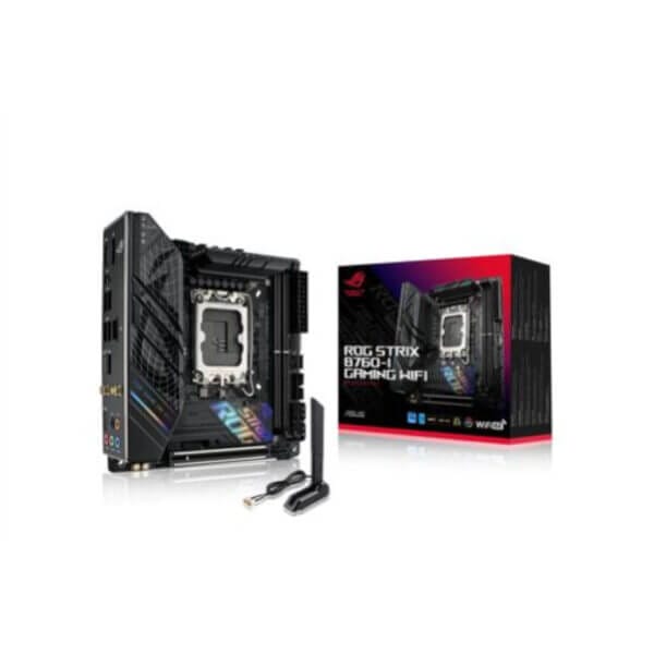 Osnovna plošča 1700 Asus ROG STRIX B760-I GAMING miniITX 1xHDMI 1xDisplayPort D5 90MB1D90-M0EAY0