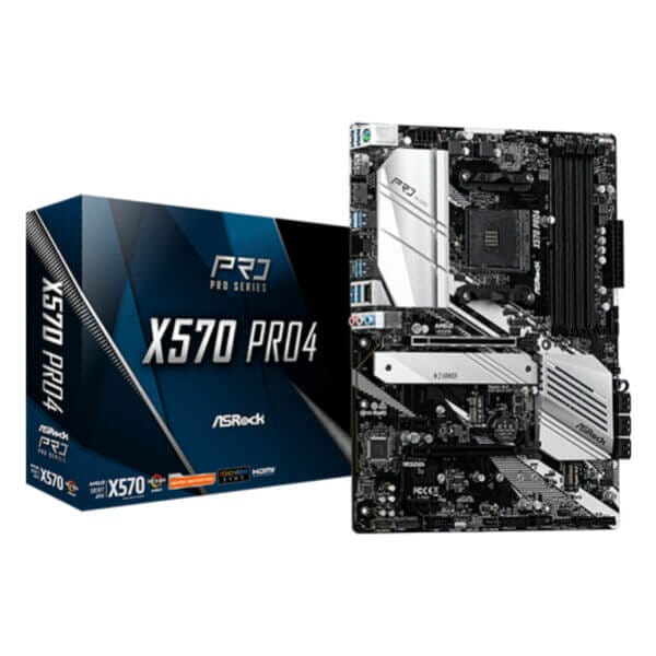 Osnovna plošča AM4 Asrock X570 Pro4 ATX 1xHDMI 1xDisplayPort 1.2