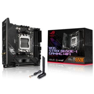 Osnovna plošča AM5 ASUS ROG STRIX B650E-I GAMING WIFI 6E DDR5 mini-ITX (90MB1BI0-M0EAY0)