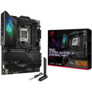 Osnovna plošča AM5 ASUS ROG STRIX X670E-F GAMING ATX DDR5 WIFI BT