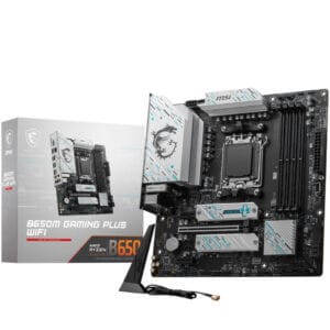 Osnovna plošča AM5 MSI B650M GAMING PLUS WIFI microATX 1xHDMI 2.1 1xDisplayPort 1.4