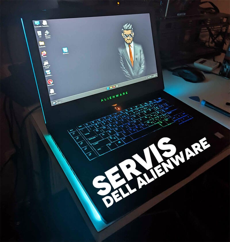 Servis Dell Alienware Prenosnika pri PC Agent