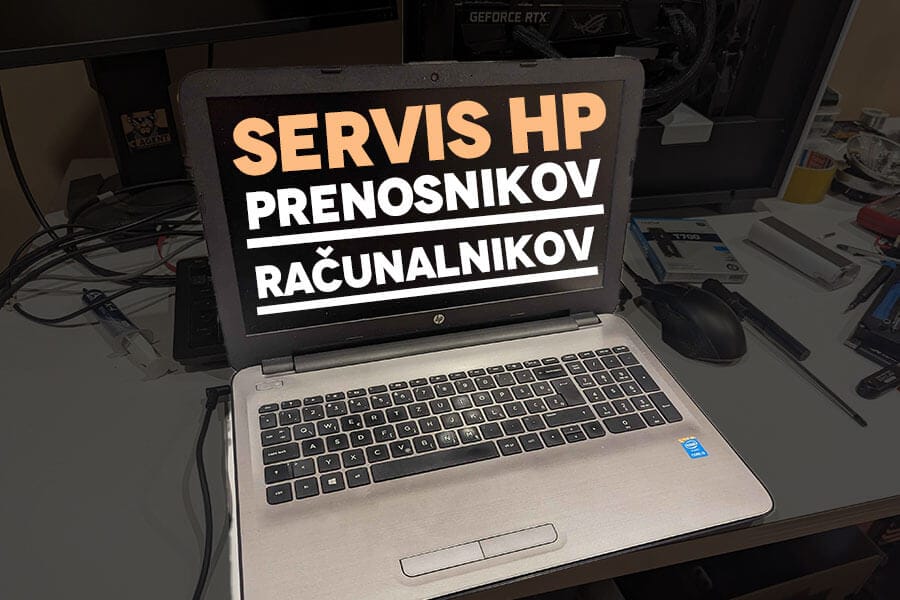 Zakaj izbrati PC Agenta za servis HP računalnikov?