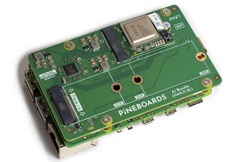 Pineboard Raspberry pi 5 ai bundle dodatek