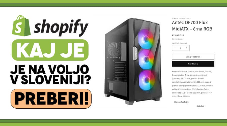 Shopify Slovenija: Kaj je Shopify in Zakaj je Najboljši za Najem Spletne Trgovine?