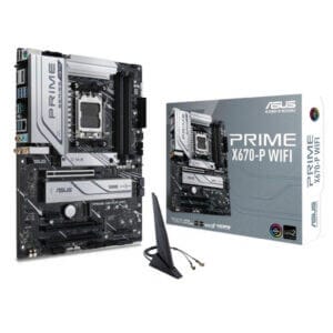 Osnovna plošča AM5 Asus PRIME X670-P WIFI ATX 1xHDMI 2.1 1xDisplayPort 1.4