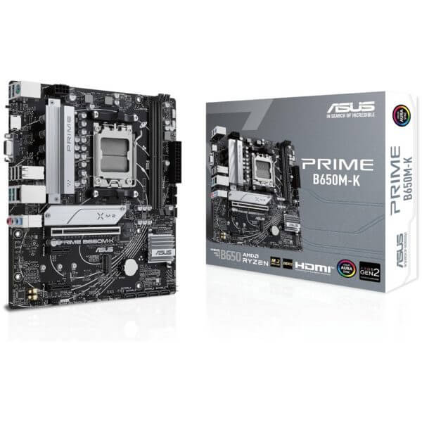 Osnovna plošča AM5 Asus PRIME B650M-K microATX VGA HDMI