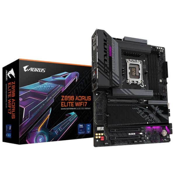 Osnovna plošča LGA1851 GigaByte Z890 Aorus Elite WIFI7 ATX 1xDisplayPort