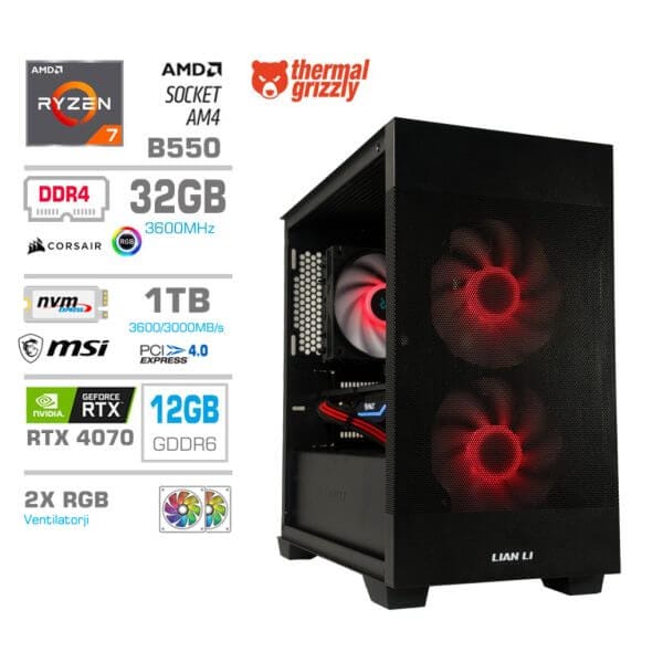 Gaming Racunalnik PC GS7X 408