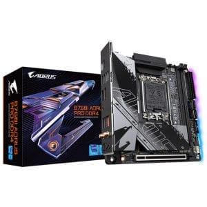 Osnovna plošča 1700 GigaByte B760I AORUS PRO DDR4 miniITX 1xHDMI 2.1 1xDisplayPort 1.2