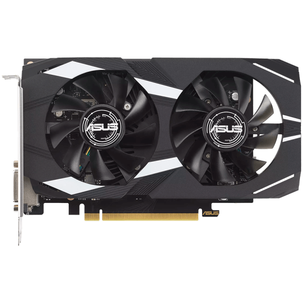 ASUS Dual GeForce RTX 3050 OC Edition 6GB GDDR6 graficna kartica with two powerful fans AAA gaming performance and ray tracing PCIe 4.0 1xDVI D 1xHDMI 2.1 1xDisplayPort 1.4a 2