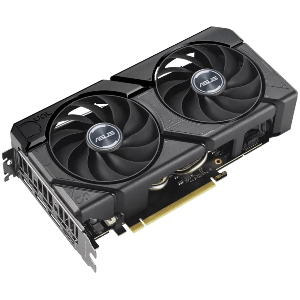 ASUS Dual GeForce RTX 4060 EVO OC Edition 8GB GDDR6 graficna kartica with two powerful Axial tech fans and a protective backplate for broad compatibility PCIe 4.0 1xHDMI 2.1a 3xDisplayPort 1.4a 2