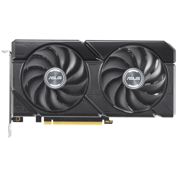 ASUS Dual GeForce RTX 4060 EVO OC Edition 8GB GDDR6 graficna kartica with two powerful Axial tech fans and a protective backplate for broad compatibility PCIe 4.0 1xHDMI 2.1a 3xDisplayPort 1.4a