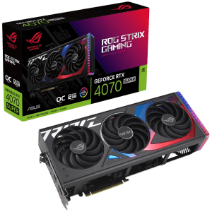 ASUS ROG Strix GeForce RTX 4070 SUPER OC Edition 12GB GDDR6X ROG STRIX RTX4070S O12G GAMING graficna kartica PCIe 4.0 2xHDMI 2.1a 3xDisplayPort 1.4a