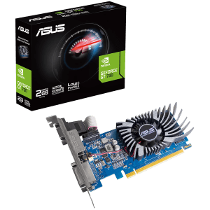 ASUS Video Card NVidia GeForce GT 730 2GB DDR3 BRK EVO VGA nizkopoprofilna graficna kartica za HTPC gradnje PCIe 2.0 1xD SUB 1xDVI D 1xHDMI 1.4b