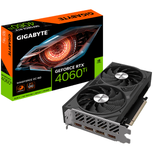 GIGABYTE GeForce RTX 4060 Ti WINDFORCE OC 16G GDDR6 graficna kartica PCIe 4.0 2xHDMI 2.1a 2xDisplayPort 1.4a