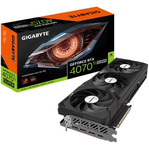 GIGABYTE GeForce RTX 4070 Ti SUPER WINDFORCE MAX OC 16G GDDR6X graficna kartica PCIe 4.0 1xHDMI 2.1a 3xDisplayPort 1.4a