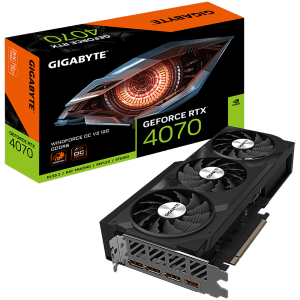 GIGABYTE GeForce RTX 4070 WINDFORCE OC V2 12G GDDR6 graficna kartica PCIe 4.0 1xHDMI 2.1a 3xDisplayPort 1.4a